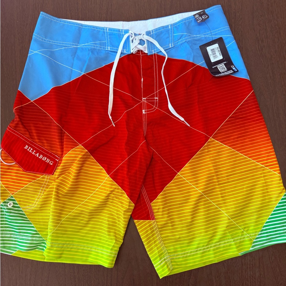 Billabong Men's Multicolor Swim Trunks